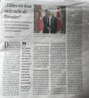 ئایا ئێمە ئیتر تورکیا وەک ئەوروپایی هەژمار ناکەین؟. .. نووسینی زۆزانە گویستەن ... و. هەڵۆ بەرزنجەیی